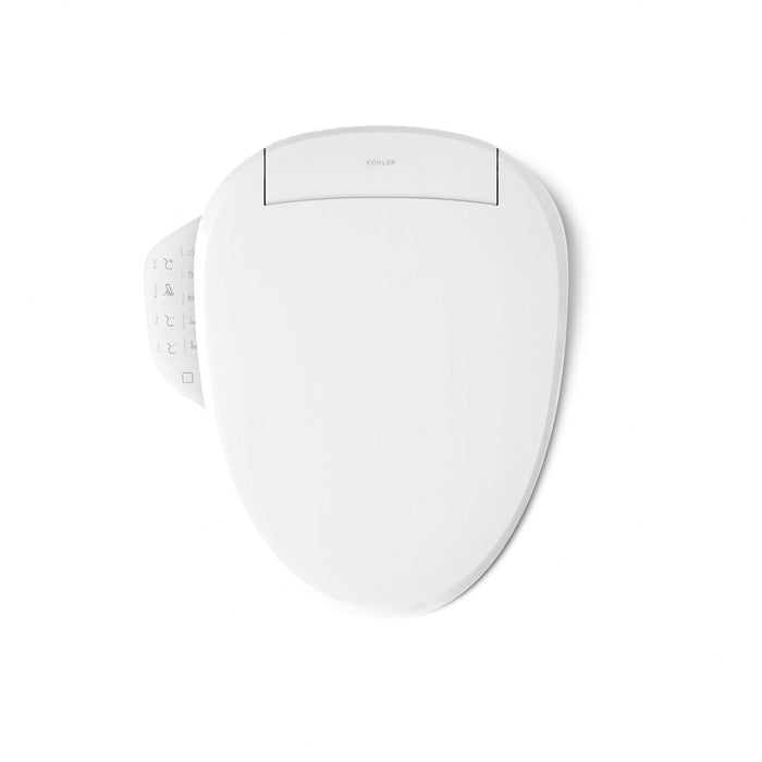 Kohler PureWash Elongated bidet toilet seat with remote control