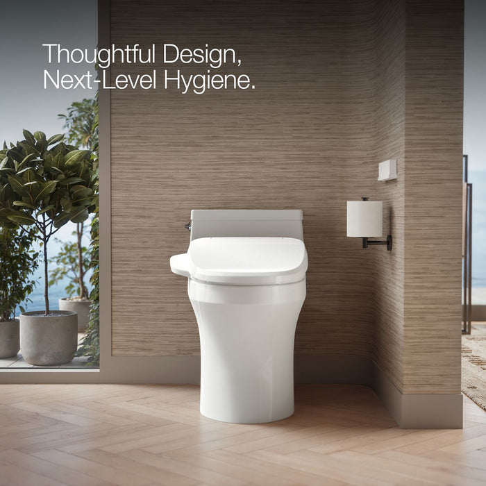 Kohler PureWash Elongated bidet toilet seat with remote control