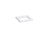 Kohler Silestone 25" quartz vanity top with rectangular cutout