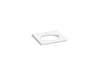 KOHLER K-28247 Silestone 25" quartz vanity top with oval cutout