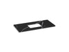 Kohler Silestone 49" quartz vanity top with rectangular cutout