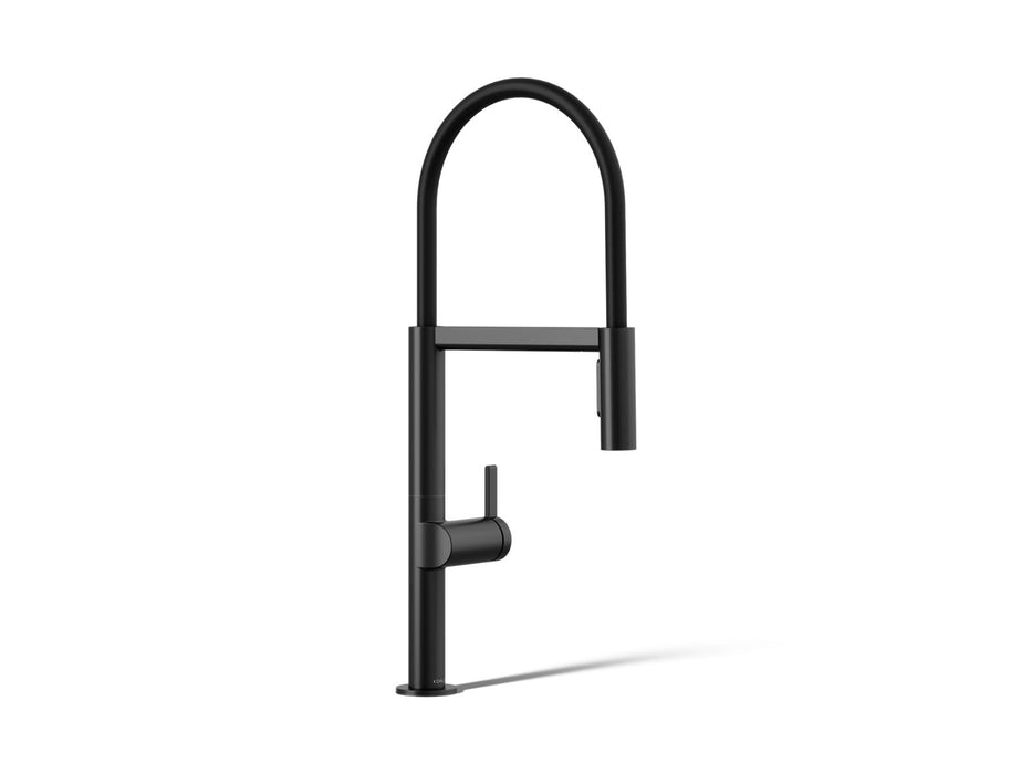 Kohler Components Semi-professional kitchen sink faucet with two-function sprayhead
