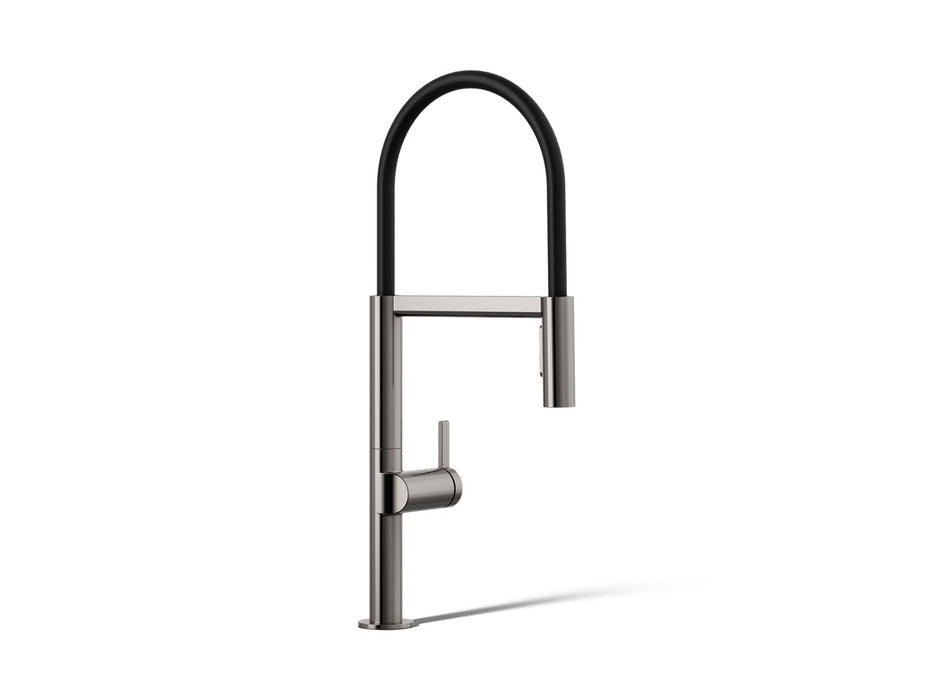 KOHLER K-28267 Components Semi-professional kitchen sink faucet with two-function sprayhead