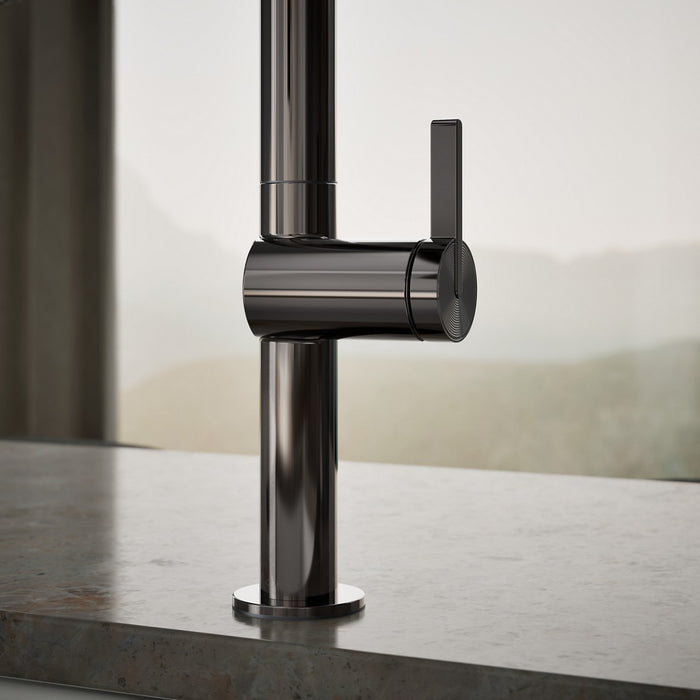 KOHLER K-28267 Components Semi-professional kitchen sink faucet with two-function sprayhead