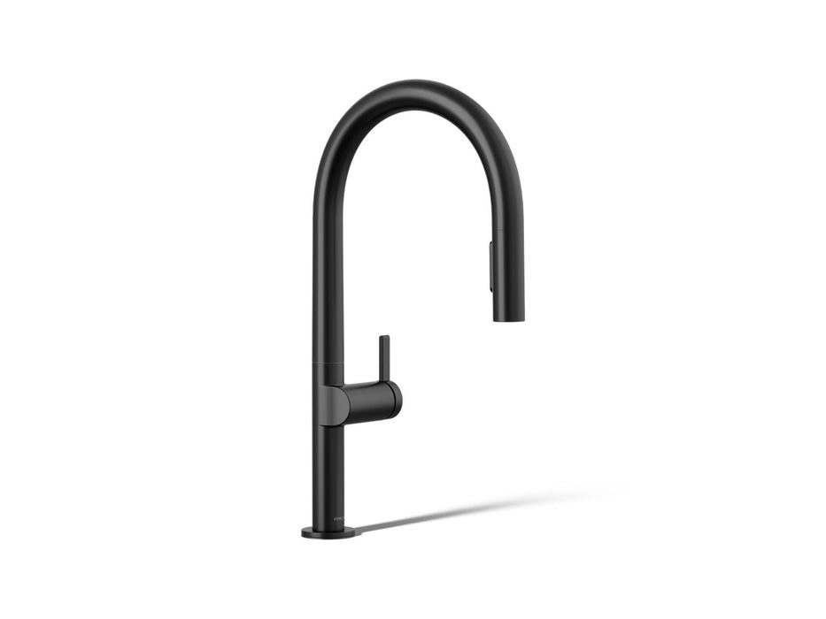 KOHLER KOHLER K-28268 Components Pull-down kitchen sink faucet with two-function sprayhead