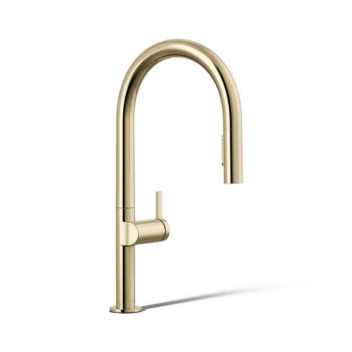 KOHLER KOHLER K-28268 Components Pull-down kitchen sink faucet with two-function sprayhead