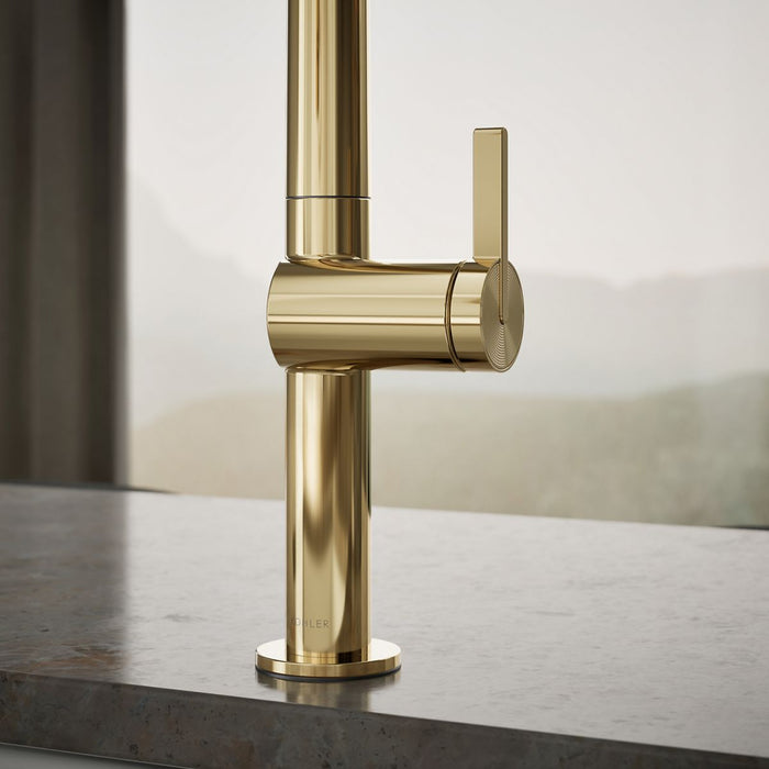 KOHLER KOHLER K-28268 Components Pull-down kitchen sink faucet with two-function sprayhead
