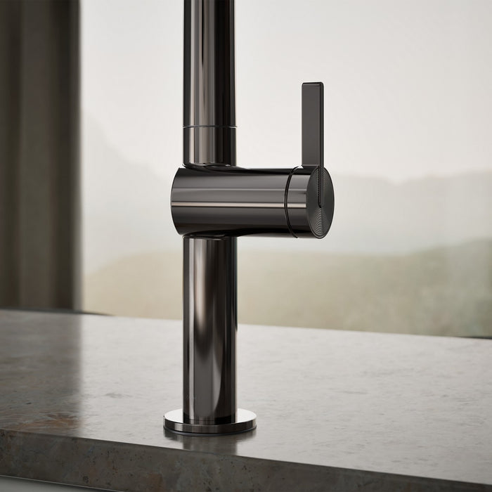 KOHLER K-28269 Components Pull-down kitchen sink faucet with two-function sprayhead
