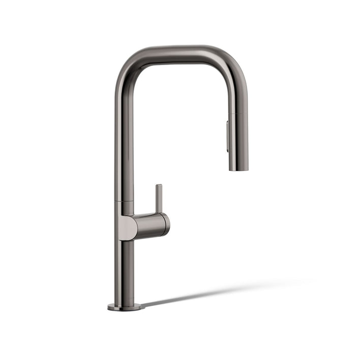 KOHLER K-28269 Components Pull-down kitchen sink faucet with two-function sprayhead