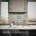 Kohler Components Single-handle kitchen sink faucet with two-function extended-reach spout and side sprayer