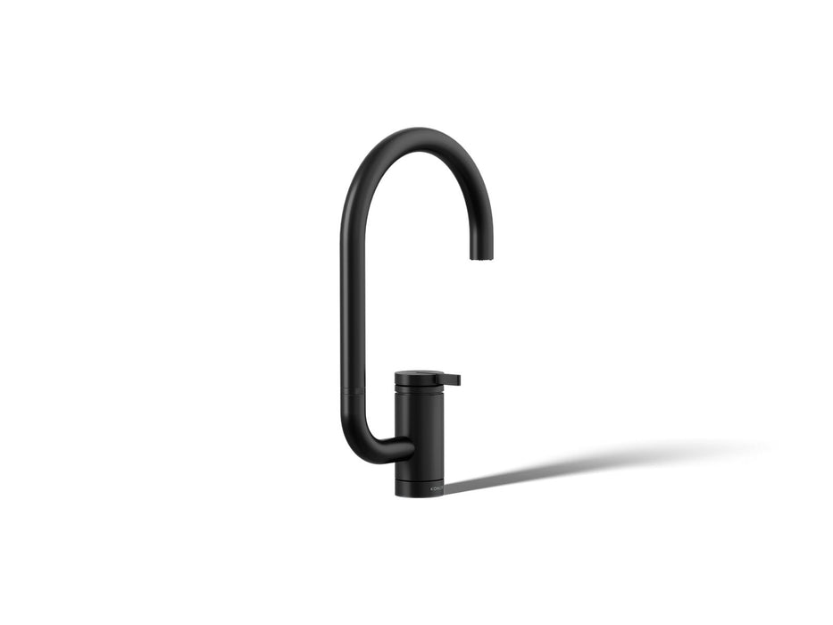 Kohler Components Single-handle bar sink faucet with two-function extended-reach spout