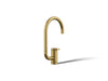 KOHLER K-28277 Components Single-handle bar sink faucet with two-function extended-reach spout