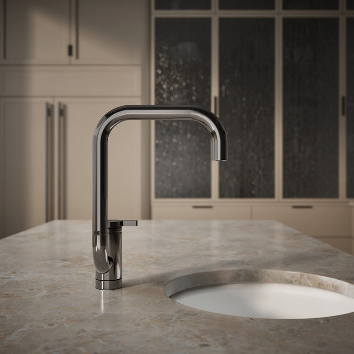 KOHLER K-28290 Components Single-handle bar sink faucet with two-function extended-reach spout