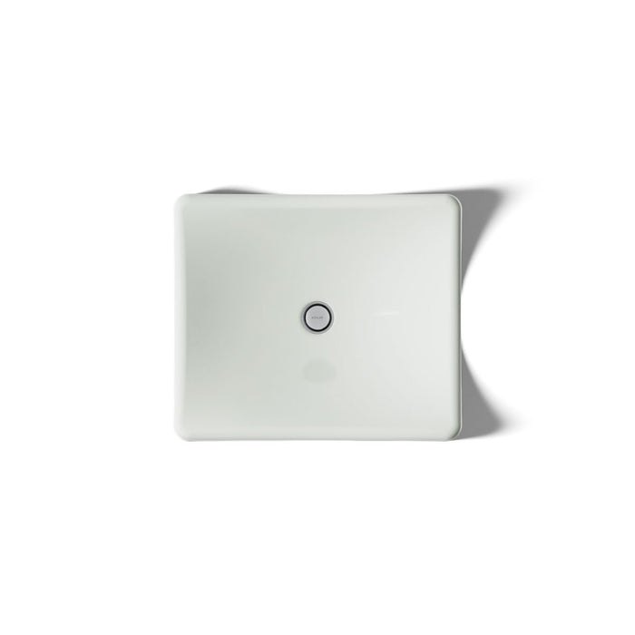 KOHLER K-2833 DemiLav 18-1/4" rectangular vessel bathroom sink, no overflow