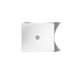 KOHLER DemiLav 18-1/4" rectangular vessel bathroom sink, no overflow
