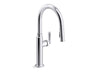 KOHLER K-28358-RT2 Edalyn by Studio McGee Touchless pull-down kitchen sink faucet with three-function sprayhead