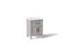 Kohler Quo 24" bathroom vanity cabinet with sink and quartz top