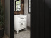 Kohler Quo 24" bathroom vanity cabinet with sink and quartz top