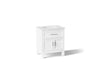 KOHLER K-28380-ASB Quo 30" bathroom vanity cabinet with sink and quartz top
