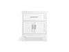 Kohler Quo 30" bathroom vanity cabinet with sink and quartz top