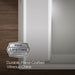 KOHLER K-2844-8 Tresham 24" square pedestal bathroom sink, white - view 2