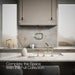 Kohler Billet Two-hole bridge kitchen sink faucet with side sprayer