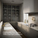 Kohler Billet Two-hole wall-mount bridge kitchen sink faucet