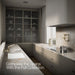 Kohler Billet Two-hole wall-mount bridge kitchen sink faucet