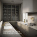 Kohler Billet Two-hole wall-mount bridge kitchen sink faucet