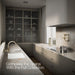 Kohler Billet Two-hole wall-mount bridge kitchen sink faucet