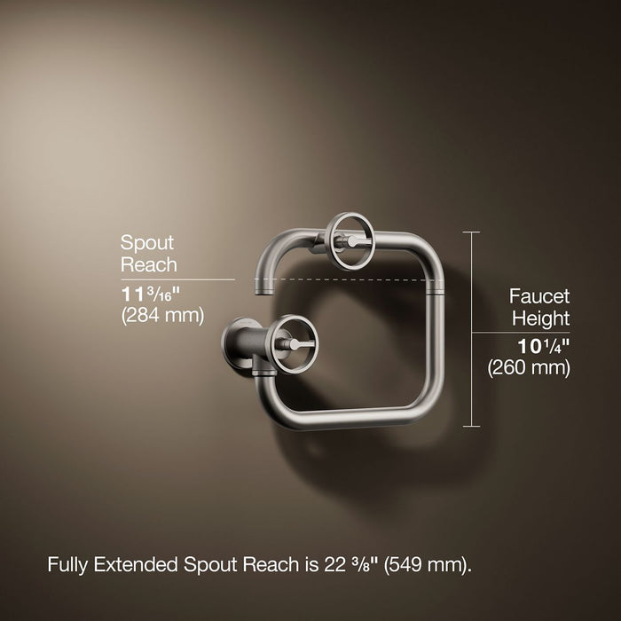 KOHLER K-28678-9 Billet Wall-mount pot filler