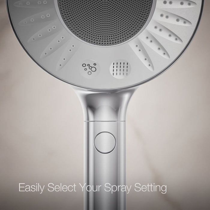 KOHLER K-28682-Y SpaViva Two-function handshower with all-in-one cleansing device, 2.5 gpm