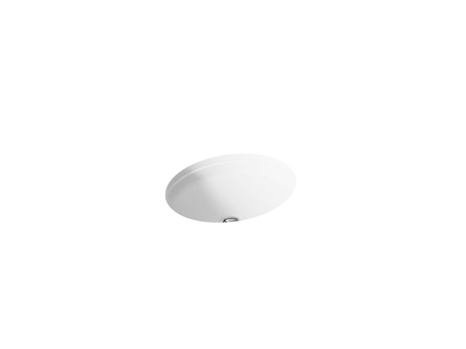 KOHLER K-2874 Canvas 19-1/2" round undermount bathroom sink
