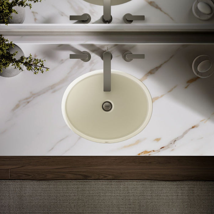 KOHLER Verticyl 19-1/4" oval undermount bathroom sink