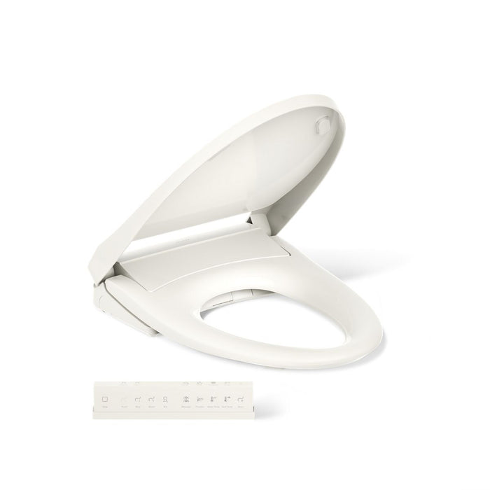 Kohler PureWash Elongated bidet toilet seat with remote control