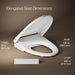 Kohler PureWash Elongated bidet toilet seat with remote control