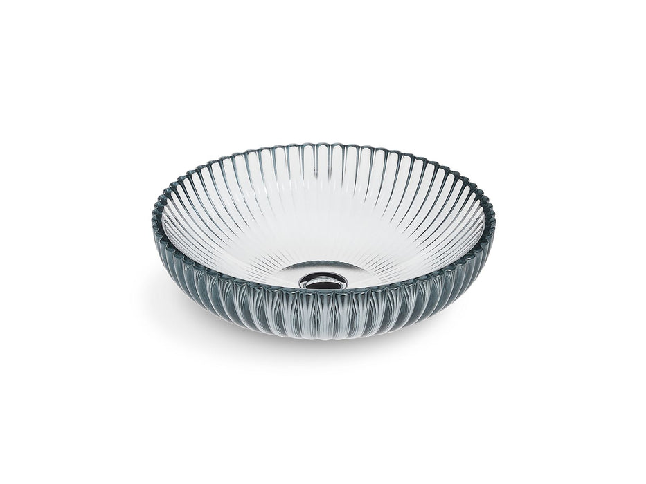 KOHLER K-28824 Salute 15" round vessel bathroom sink, no overflow