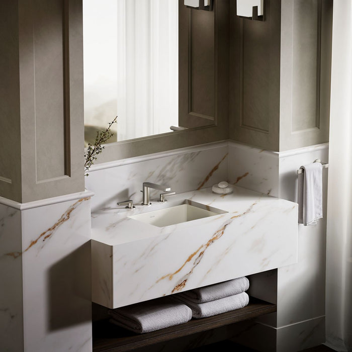 KOHLER Verticyl 19-3/4" rectangular undermount bathroom sink