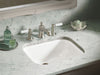 KOHLER K-2890-8U Tahoe 20" rectangular undermount bathroom sink