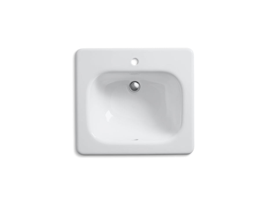 KOHLER K-2895-1 Tahoe 21" rectangular drop-in bathroom sink