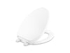 KOHLER K-29030 Drift ReadyLatch Quiet-Close Elongated Toilet Seat