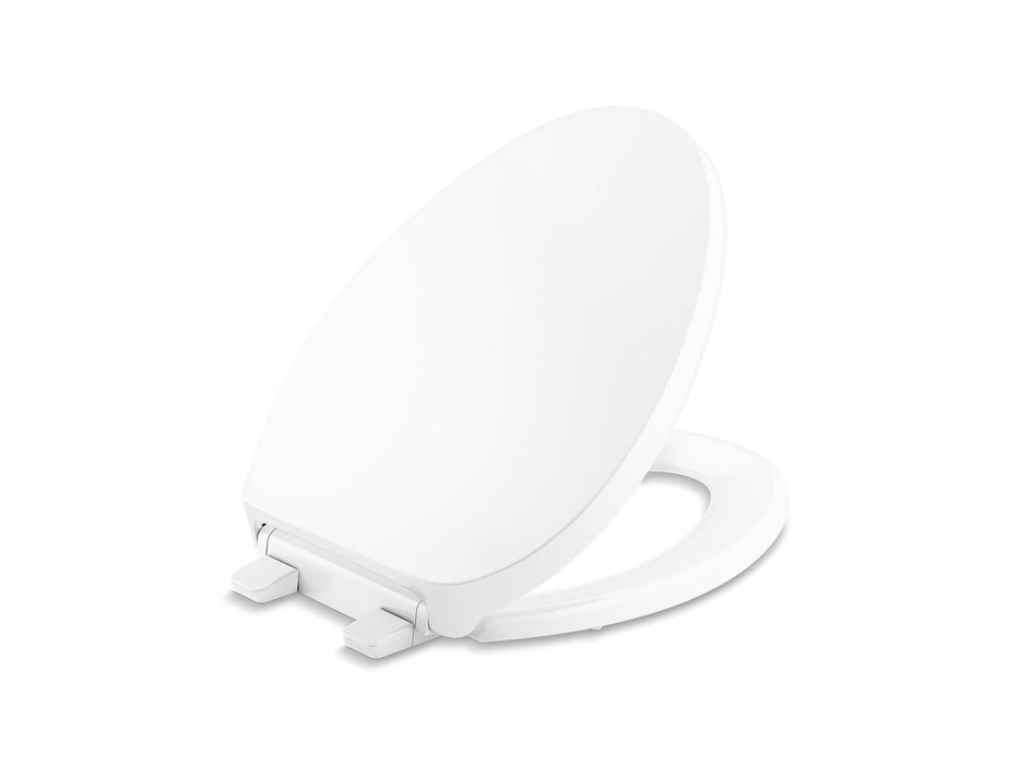 KOHLER K-29030 Drift ReadyLatch Quiet-Close Elongated Toilet Seat