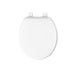 KOHLER K-29031 Drift ReadyLatch Quiet-Close Round-front Toilet Seat