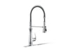 KOHLER Bellera Semi-professional kitchen sink faucet with three-function sprayhead