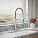KOHLER Bellera Semi-professional kitchen sink faucet with three-function sprayhead