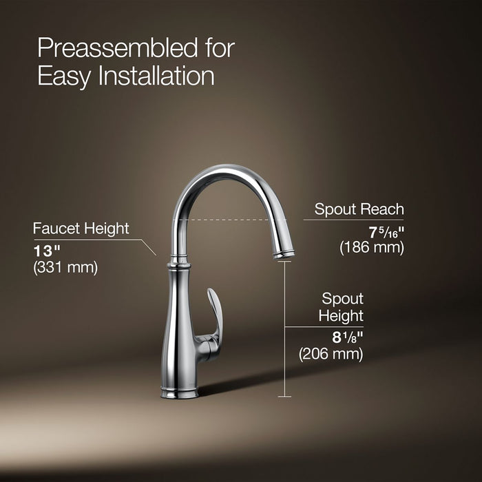 KOHLER Bellera Single-handle bar sink faucet