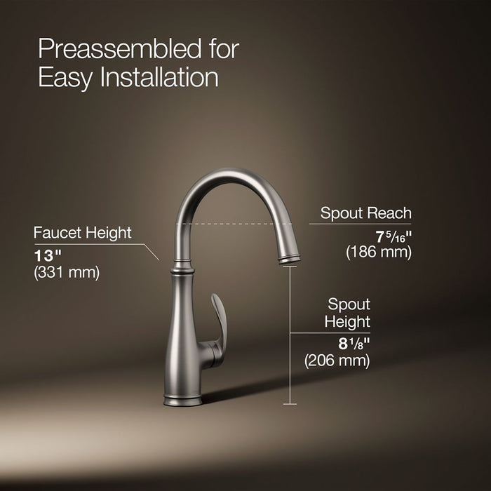 KOHLER Bellera Single-handle bar sink faucet