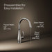 KOHLER Bellera Single-handle bar sink faucet