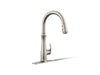 Kohler Bellera Touchless pull-down kitchen sink faucet with three-function sprayhead