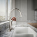Kohler Bellera Touchless pull-down kitchen sink faucet with three-function sprayhead